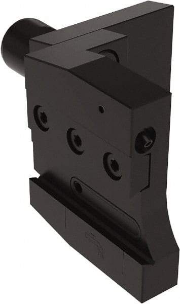 Seco - Tool Block Style 150.10-JETI, 20mm Blade Height, 133.5mm OAL, 74mm OAH, Indexable Cutoff Blade Tool Block - 25mm Shank Width, Through Coolant - USA Tool & Supply