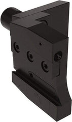 Seco - Tool Block Style 150.10-JETI, 20mm Blade Height, 133.5mm OAL, 74mm OAH, Indexable Cutoff Blade Tool Block - 25mm Shank Width, Through Coolant - USA Tool & Supply
