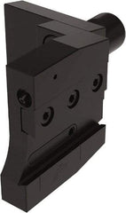 Seco - Tool Block Style 150.10-JETI, 20mm Blade Height, 133.5mm OAL, 74mm OAH, Indexable Cutoff Blade Tool Block - 25mm Shank Width, Through Coolant - USA Tool & Supply