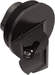 Seco - SDXCL, Left Hand Cut, 62.5° Lead Angle, 40mm Shank Height x 40mm Shank Width, Positive Rake Indexable Turning Toolholder - 25mm OAL, DC..11T3.. Insert Compatibility, Series GL - USA Tool & Supply