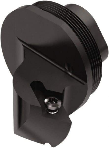 Seco - SDXCR, Right Hand Cut, 62.5° Lead Angle, 50mm Shank Height x 50mm Shank Width, Positive Rake Indexable Turning Toolholder - 25mm OAL, DC..11T3.. Insert Compatibility, Series GL - USA Tool & Supply