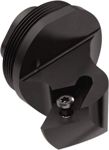 Seco - SDXNL, Left Hand Cut, 62.5° Lead Angle, 32mm Shank Height x 32mm Shank Width, Negative Rake Indexable Turning Toolholder - 25mm OAL, DN..1104.. Insert Compatibility, Series GL - USA Tool & Supply