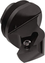 Seco - SDXNL, Left Hand Cut, 62.5° Lead Angle, 32mm Shank Height x 32mm Shank Width, Negative Rake Indexable Turning Toolholder - 25mm OAL, DN..1104.. Insert Compatibility, Series GL - USA Tool & Supply