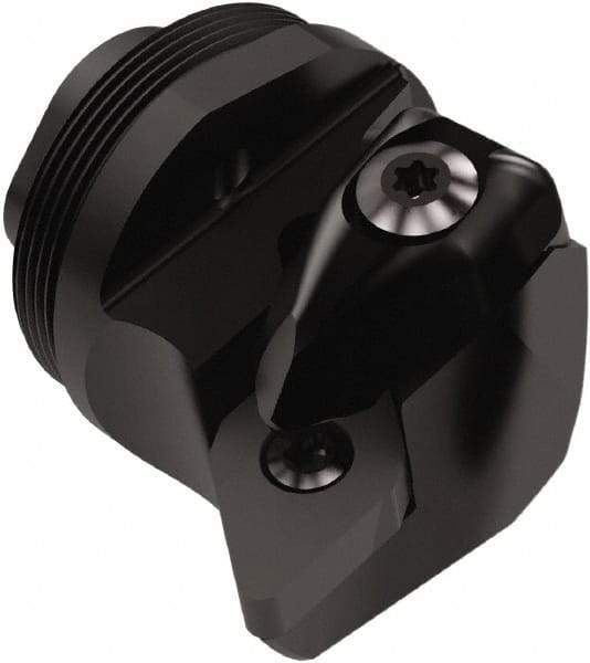 Seco - DDUNL, Left Hand Cut, 93° Lead Angle, 32mm Shank Height x 32mm Shank Width, Negative Rake Indexable Turning Toolholder - 32mm OAL, DN..1504.. Insert Compatibility, Series GL - USA Tool & Supply