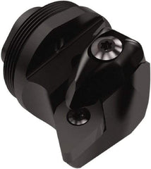 Seco - DDUNL, Left Hand Cut, 93° Lead Angle, 32mm Shank Height x 32mm Shank Width, Negative Rake Indexable Turning Toolholder - 32mm OAL, DN..1504.. Insert Compatibility, Series GL - USA Tool & Supply