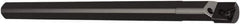 Seco - 5/8" Min Bore Diam, 8" OAL, 1/2" Shank Diam, A08-STUCL Indexable Boring Bar - 1-1/2" Max Bore Depth, TC..2 Insert, Screw Holding Method - USA Tool & Supply