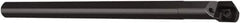 Seco - 16mm Min Bore Diam, 8" OAL, 1/2" Shank Diam, A08-SCLCL Indexable Boring Bar - 1-1/2" Max Bore Depth, CC..3 Insert, Screw Holding Method - USA Tool & Supply