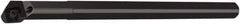 Seco - 12.8mm Min Bore Diam, 6" OAL, 3/8" Shank Diam, A06-SCFCR Indexable Boring Bar - 1-1/8" Max Bore Depth, CC..2 Insert, Screw Holding Method - USA Tool & Supply