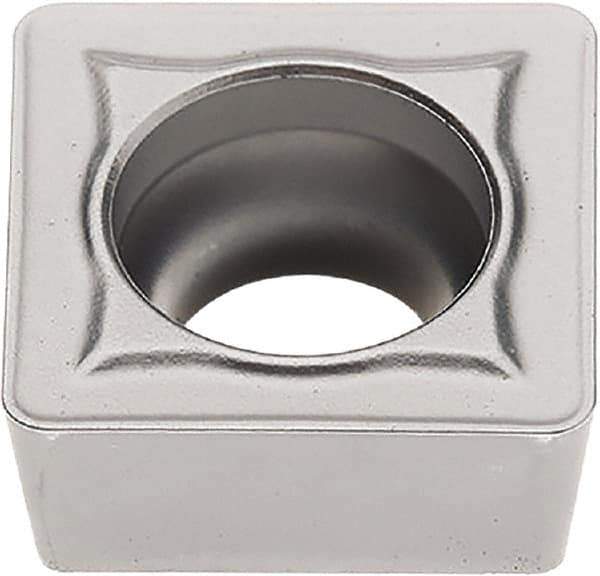 Seco - SCMT432 M3 Grade TP3501 Carbide Turning Insert - TiCN/Al2O3 Finish, 90° Square, 1/2" Inscr Circle, 3/16" Thick, 1/32" Corner Radius - USA Tool & Supply