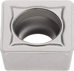 Seco - SCMT432 M3 Grade TP3501 Carbide Turning Insert - TiCN/Al2O3 Finish, 90° Square, 1/2" Inscr Circle, 3/16" Thick, 1/32" Corner Radius - USA Tool & Supply
