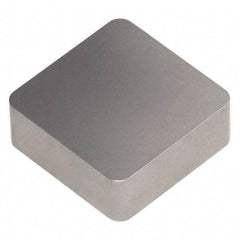 Seco - SNMA434 Flat Top Grade TK0501 Carbide Turning Insert - Ti(C/N)/Al2O3/Cr Finish, 90° Square, 1/2" Inscr Circle, 3/16" Thick, 1/16" Corner Radius - USA Tool & Supply
