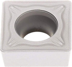 Seco - SCMT432 M5 Grade TP3501 Carbide Turning Insert - TiCN/Al2O3 Finish, 90° Square, 1/2" Inscr Circle, 3/16" Thick, 1/32" Corner Radius - USA Tool & Supply