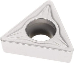 Seco - TCMT32.52 M5 Grade TK1501 Carbide Turning Insert - Ti(C/N)/Al2O3/Cr Finish, 60° Triangle, 3/8" Inscr Circle, 5/32" Thick, 1/32" Corner Radius - USA Tool & Supply
