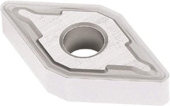 Seco - DNMG431 M5 Grade TP3501 Carbide Turning Insert - TiCN/Al2O3 Finish, 55° Diamond, 1/2" Inscr Circle, 3/16" Thick, 1/64" Corner Radius - USA Tool & Supply