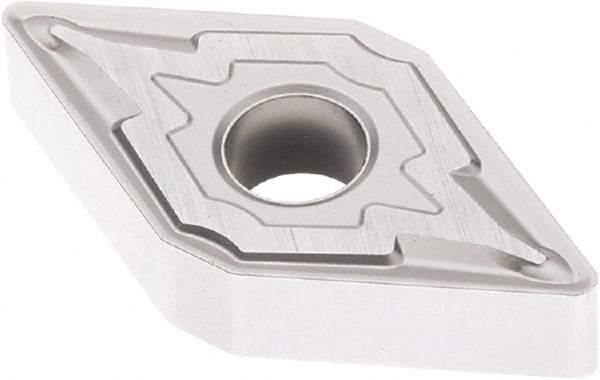 Seco - DNMG442 M3 Grade TP3501 Carbide Turning Insert - Ti(C/N)/Al2O3 Finish, 55° Diamond, 1/2" Inscr Circle, 1/4" Thick, 1/32" Corner Radius - USA Tool & Supply