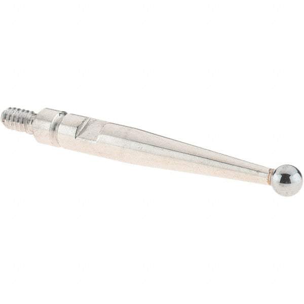 SPI - 2mm Ball Diam, Carbide, Ball Test Indicator Contact Point - 20.8mm Contact Point Length, Use with SPI Integral Series - USA Tool & Supply