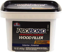 Elmer's - 1 Pt Jar Wood Filler - USA Tool & Supply