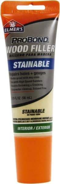 Elmer's - 3.25 oz Tube Wood Filler - USA Tool & Supply