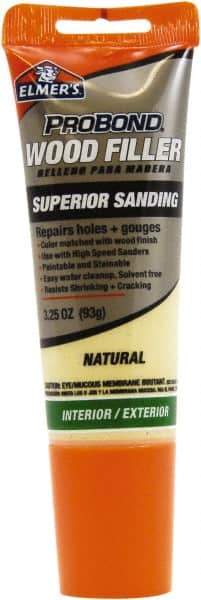 Elmer's - 3.25 oz Tube Wood Filler - Natural - USA Tool & Supply