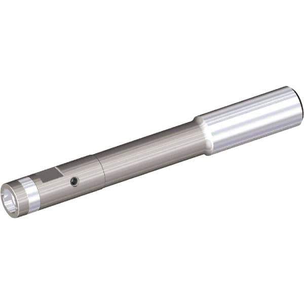 Kennametal - 1.2598" Body Diam, Axial Clamp, Straight Shank Modular Reamer Body - 61mm Shank Length, 192mm Body Length - USA Tool & Supply