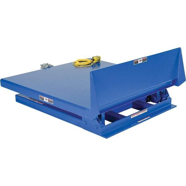 Vestil - 4,000 Lb Load Limit, Top Tilting Table - 45° Tilting Angle - USA Tool & Supply