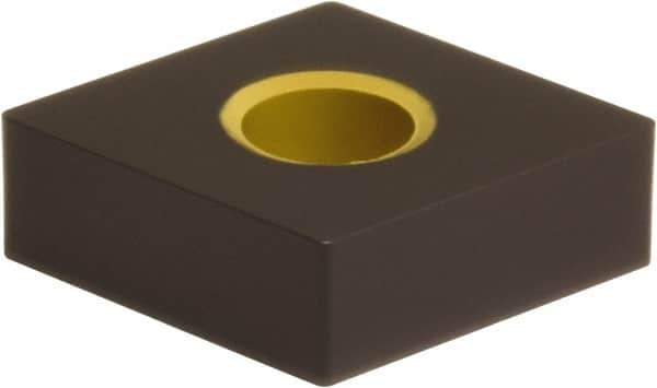 Hertel - CNMA431 NONE Grade HC305T Carbide Turning Insert - Al2O3 Finish, 80° Diamond, 1/2" Inscr Circle, 3/16" Thick, 1/64" Corner Radius - USA Tool & Supply