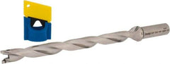 Iscar - 0.551" to 0.567" Diam, 12xD, 6.61" Max Depth, 0.63" Shank Diam, 9.38" OAL, Replaceable-Tip Drill - FCP, ICK, ICK-2M, ICM, ICP, iCP-2M Insert, 37804010 Toolholder, Series SumoCham - USA Tool & Supply