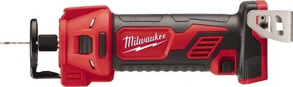 Milwaukee Tool - Spiral Saws Speed (RPM): 28000 Collet Size (Inch): 1/8 - 1/4 - USA Tool & Supply