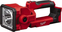 Milwaukee Tool - 18 Volts, 1250 Lumens, Cordless Work Light - Red, 7 hr Run Time - USA Tool & Supply