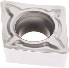 Seco - CCMT432 F1 Grade TP3501 Carbide Turning Insert - TiCN/Al2O3 Finish, 80° Diamond, 1/2" Inscr Circle, 3/16" Thick, 1/32" Corner Radius - USA Tool & Supply