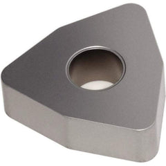Seco - WNMA433 Flat Top Grade TK0501 Carbide Turning Insert - Ti(C/N)/Al2O3/Cr Finish, 80° Trigon, 1/2" Inscr Circle, 3/16" Thick, 3/64" Corner Radius - USA Tool & Supply