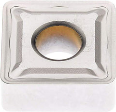 Seco - SNMG432 M5 Grade TK1501 Carbide Turning Insert - Ti(C/N)/Al2O3/Cr Finish, 90° Square, 1/2" Inscr Circle, 3/16" Thick, 1/32" Corner Radius - USA Tool & Supply