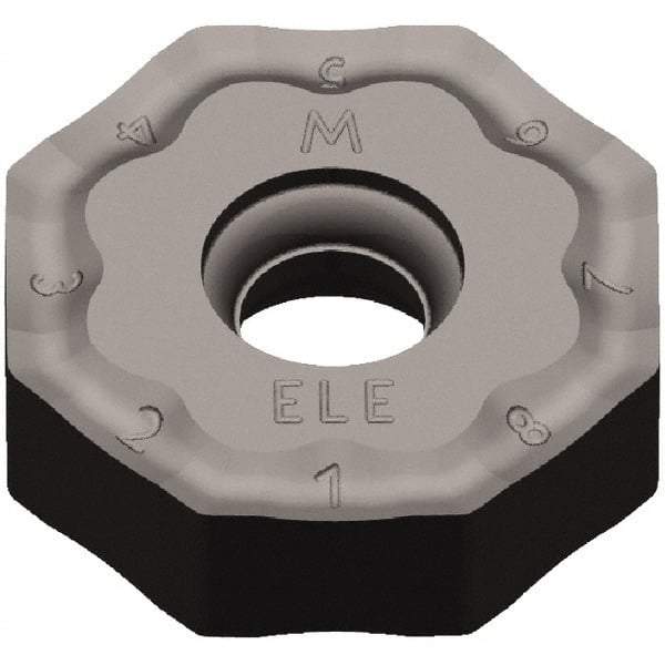 Kennametal - ONGX64 LE Grade KC514M Carbide Milling Insert - TiAlN Finish, 15/64" Thick, 20mm Inscribed Circle, 1/32" Corner Radius - USA Tool & Supply
