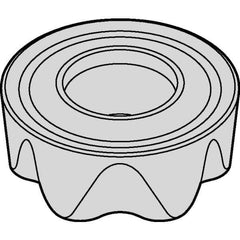 Kennametal - RCGT2006M0 HF Grade KCSM40 Carbide Milling Insert - AlTiN/TiN Finish, 1/4" Thick, 20mm Inscribed Circle - USA Tool & Supply