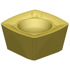 Kennametal - XDPT090408 Grade SC6525 Carbide Milling Insert - Al2O3 Finish, 3/16" Thick, 3/8" Inscribed Circle, 1/32" Corner Radius - USA Tool & Supply