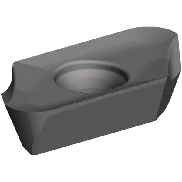 Kennametal - ZDET16M525 721 Grade GH1 Carbide Milling Insert - Uncoated, 5mm Thick, 7/64" Corner Radius - USA Tool & Supply