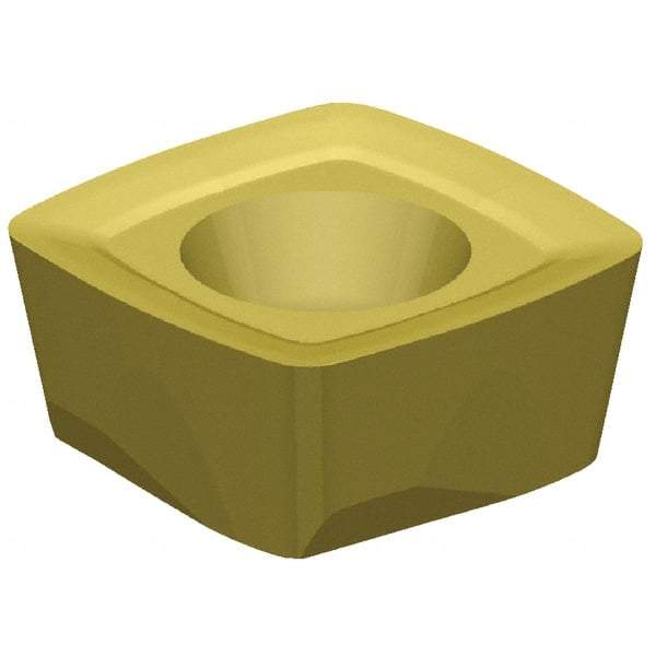 Kennametal - XPNT06308 Grade SC6525 Carbide Milling Insert - Al2O3 Finish, 1/8" Thick, 7mm Inscribed Circle, 1/32" Corner Radius - USA Tool & Supply