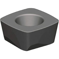 Kennametal - XPPW060310 D Grade KC510M Carbide Milling Insert - TiAlN Finish, 1/8" Thick, 7mm Inscribed Circle, 1mm Corner Radius - USA Tool & Supply