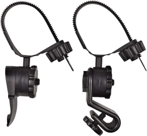 Princeton Tec - Plastic Handheld Flashlight (General Purpose & Industrial) Helmet Mount Accessory kit - Black, Compatible with Pro-Safe Batteries - USA Tool & Supply