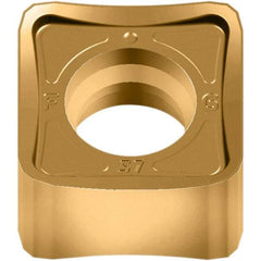 Walter - F27 Grade WKP25S Milling Insert - 6.4mm Thick, 12.7mm Inscribed Circle, 0.3mm Corner Radius - USA Tool & Supply