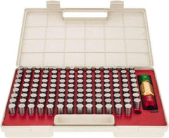 SPI - 125 Piece, 0.626-0.75 Inch Diameter Plug and Pin Gage Set - Minus 0.0002 Inch Tolerance, Class ZZ - USA Tool & Supply