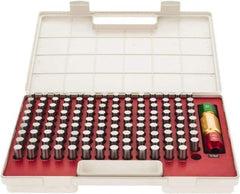 SPI - 125 Piece, 0.501-0.625 Inch Diameter Plug and Pin Gage Set - Plus 0.0002 Inch Tolerance, Class ZZ - USA Tool & Supply