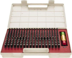 SPI - 250 Piece, 0.251-0.5 Inch Diameter Plug and Pin Gage Set - Plus 0.0002 Inch Tolerance, Class ZZ - USA Tool & Supply