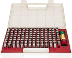 SPI - 125 Piece, 14-16.48mm Diameter Plug and Pin Gage Set - Minus 0.005mm Tolerance, Class ZZ - USA Tool & Supply