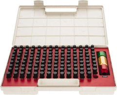SPI - 125 Piece, 0.501-0.625 Inch Diameter Plug and Pin Gage Set - Minus 0.0002 Inch Tolerance, Class ZZ - USA Tool & Supply