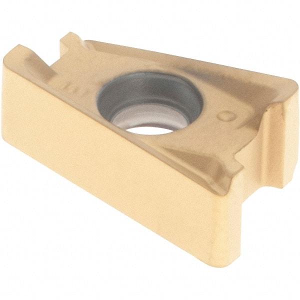 Kennametal - LNGU432 GE Grade KCSM40 Carbide Milling Insert - AlTiN/TiN Finish, 3/16" Thick, 0.8mm Corner Radius - USA Tool & Supply