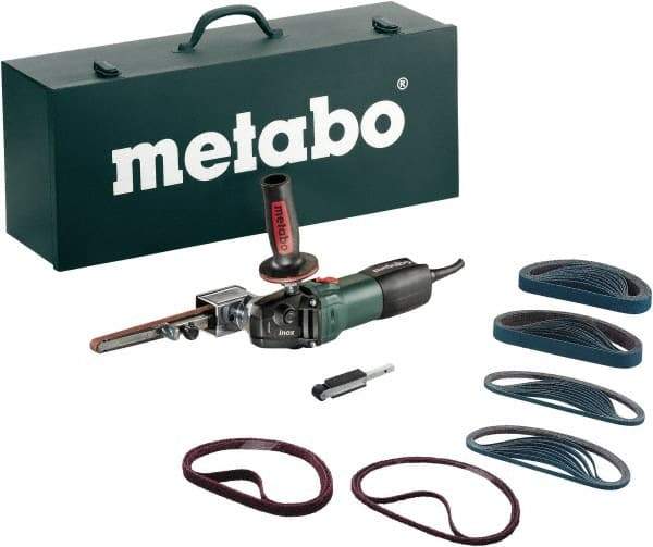 Metabo - 1/4 to 3/4 x 18", Air Belt Sander - 4,250 SFPM - USA Tool & Supply