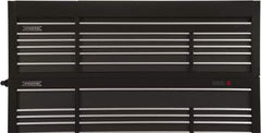 Proto - 15 Drawer Top Tool Chest - 88-1/4" Wide x 27" Deep x 27-1/4" High, Steel, Black - USA Tool & Supply