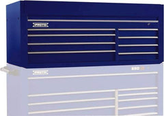 Proto - 8 Drawer Top Tool Chest - 66" Wide x 27" Deep x 27" High, Steel, Blue - USA Tool & Supply