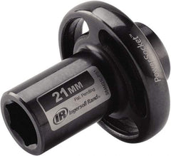 Ingersoll-Rand - 1/2" Drive 21mm Standard Impact Socket - 6 Points, 3-1/10" OAL - USA Tool & Supply